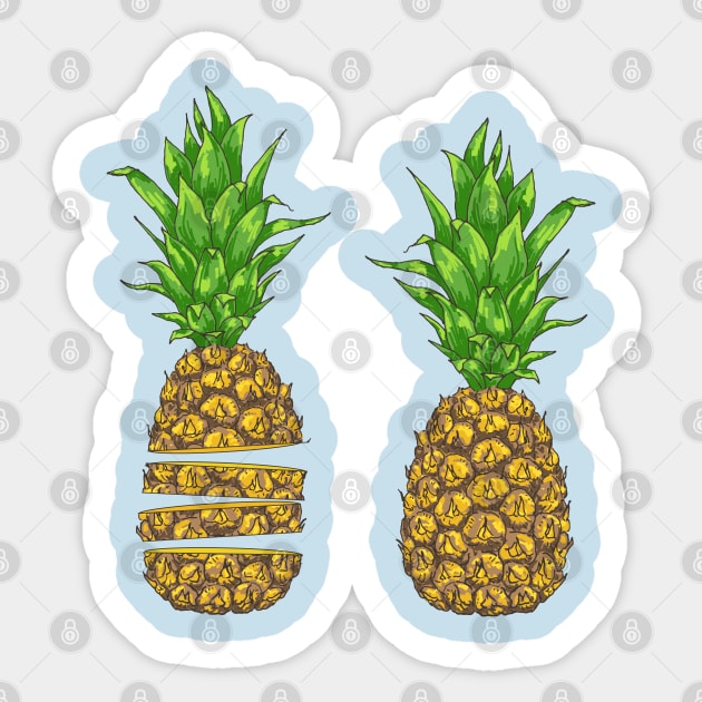 tropical Sticker by MARK ASHKENAZI